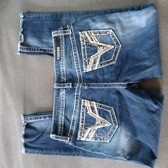 Like New Women's Vigoss Chelsea Capri Jeans - Picture 4 of 7